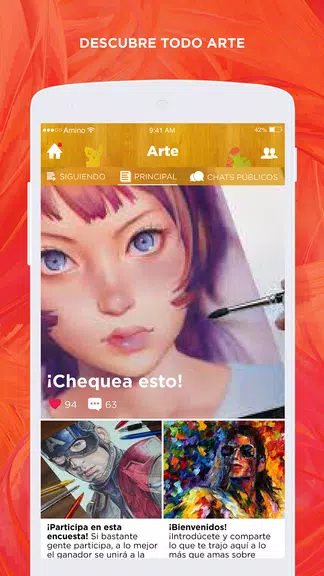 Arte Amino para La Ilustración Screenshot 2