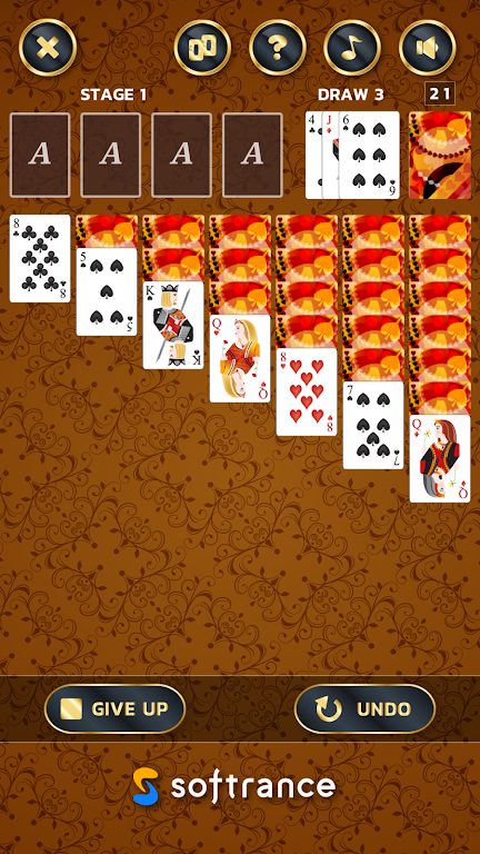 Klondike Solitaire - Free Playing Card Game 스크린샷 1