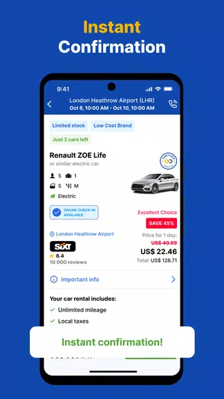 EconomyBookings Car Rental應用截圖第3張