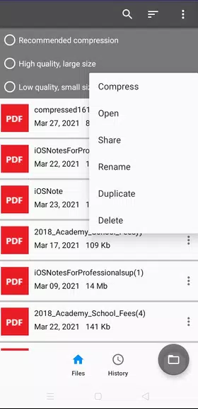 PDF Small - Compress PDF スクリーンショット 4