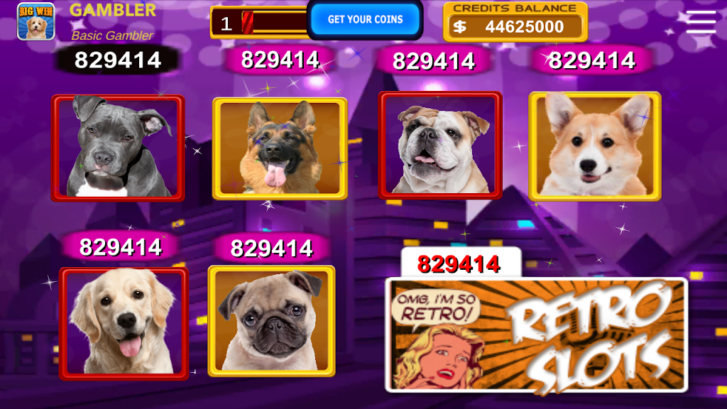 Dogs Slots Captura de tela 2