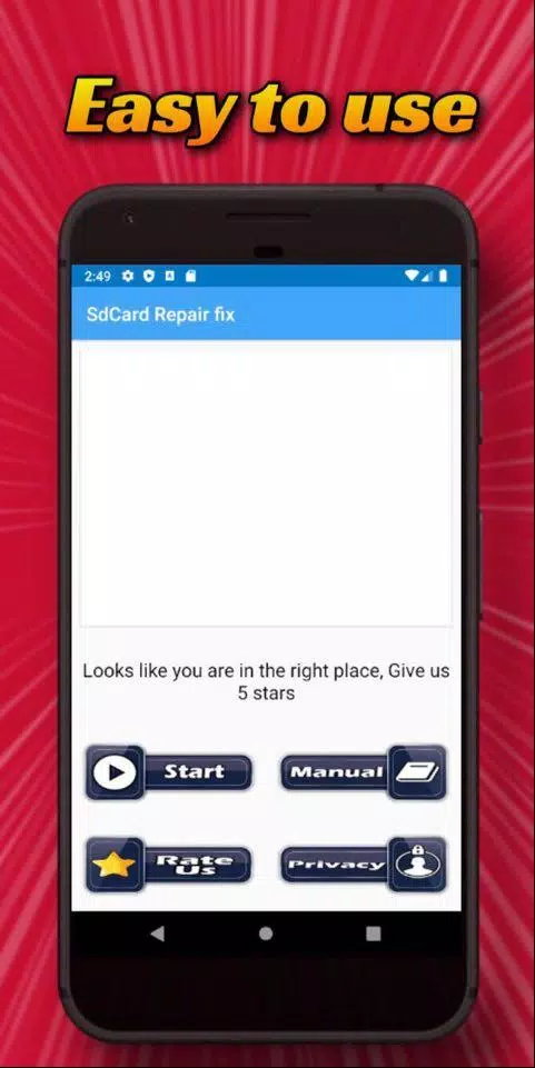 Sd Card Repair (Fix Sdcard) Captura de tela 1