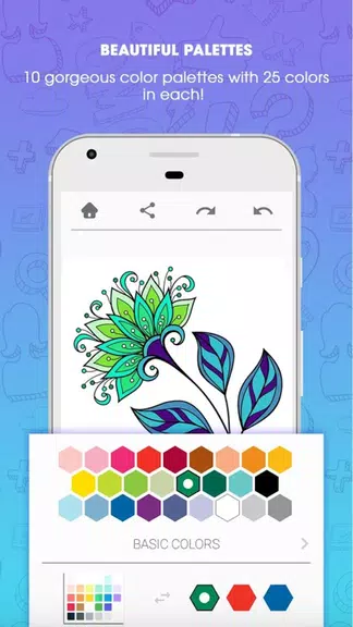 Color By Number - Paint Book スクリーンショット 4