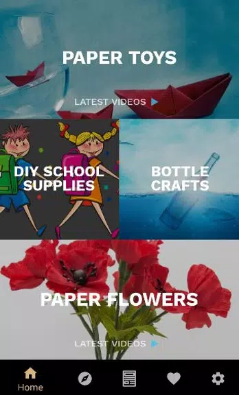 DIY Easy Crafts ideas Screenshot 1