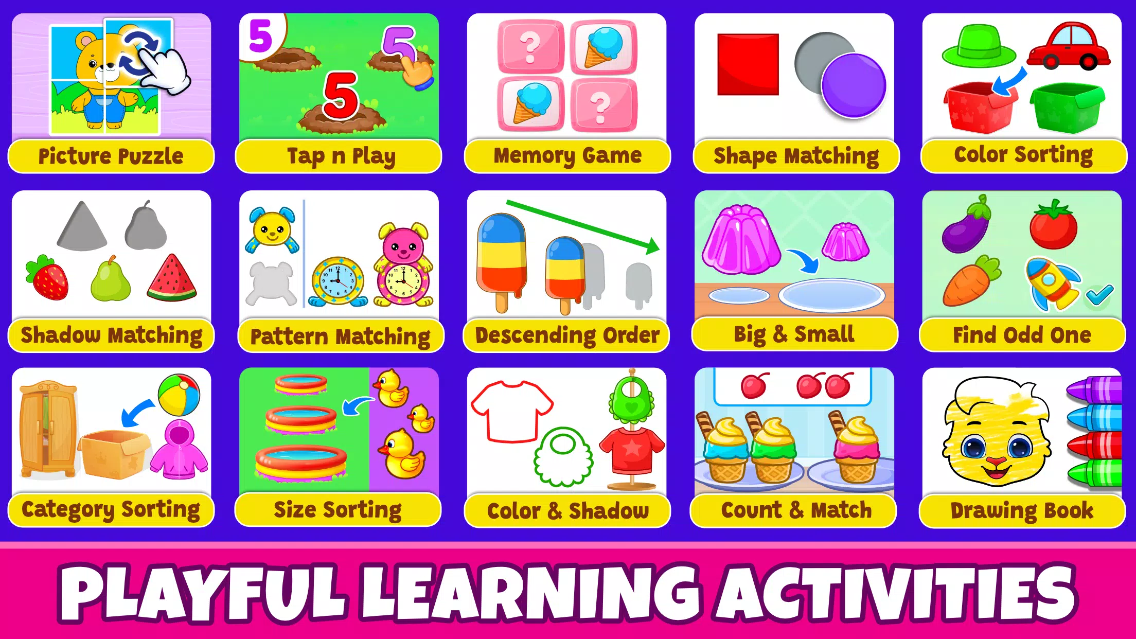 Kids Toddler & Preschool Games应用截图第2张