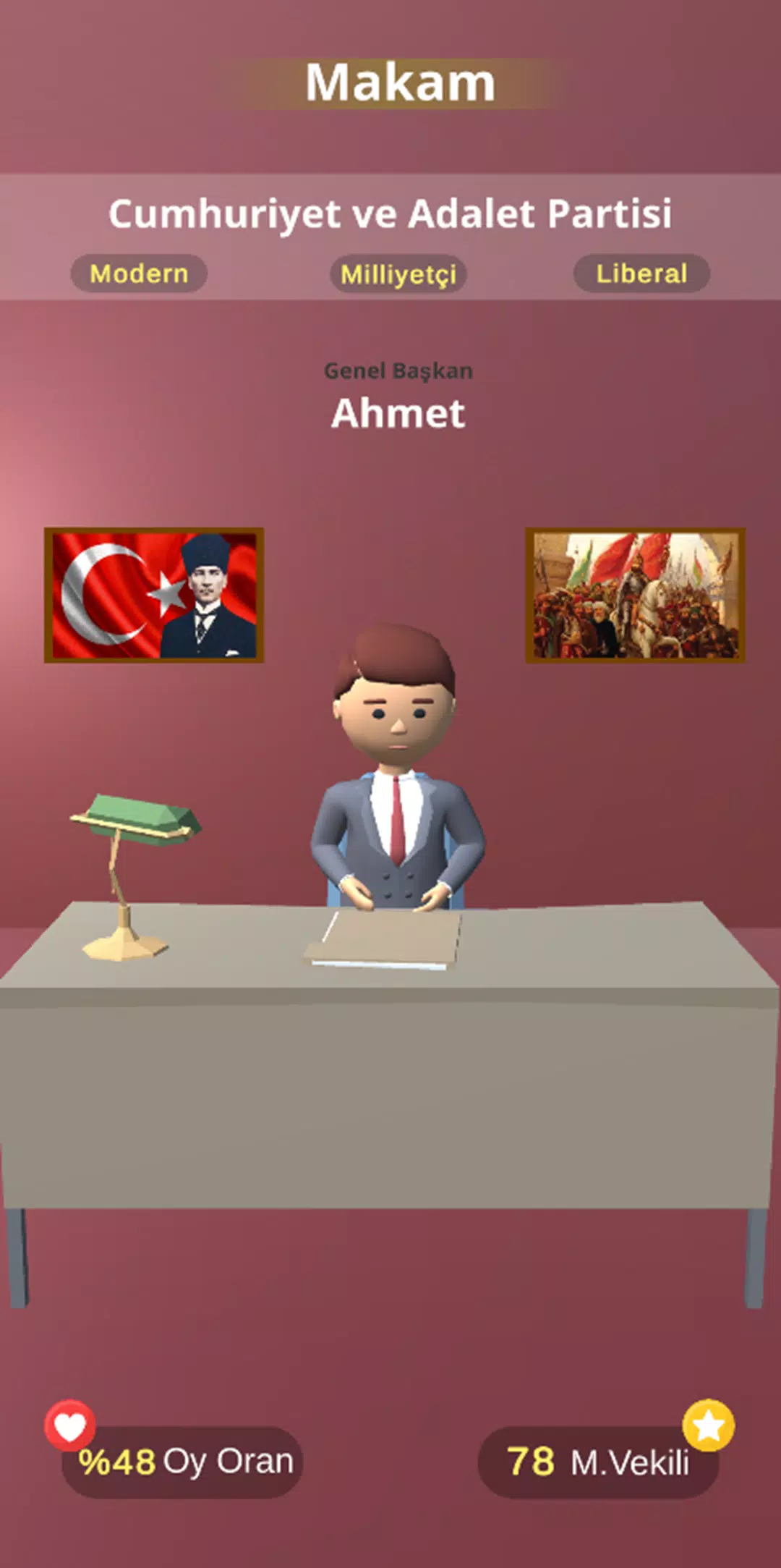 Seçim 2024 Oyunu : Belediye Screenshot 1