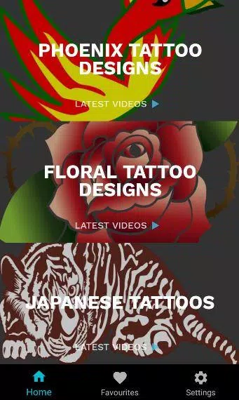 Learn to Draw Tattoo スクリーンショット 1