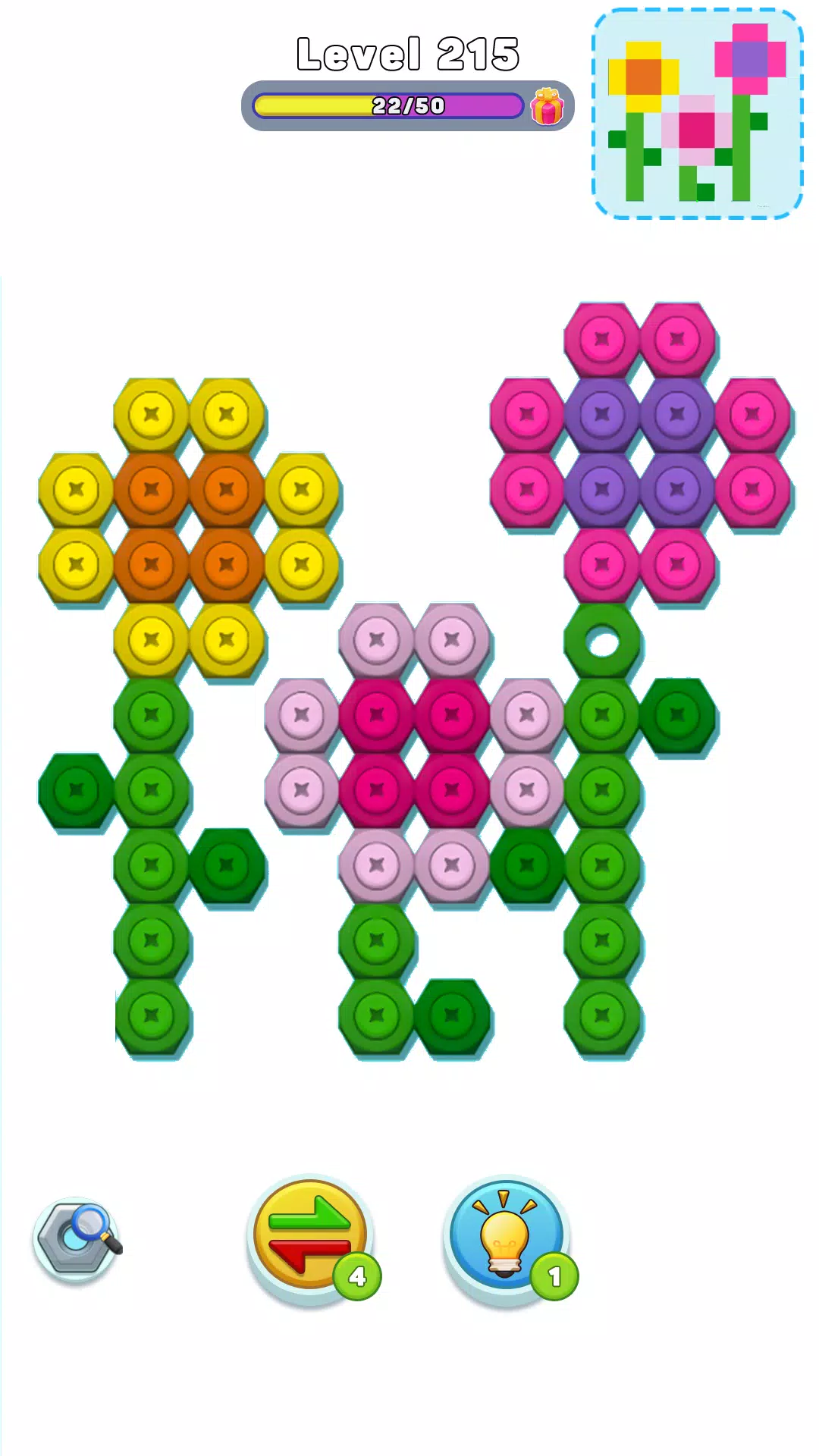 Nut n Bolt Sort: Color Puzzle应用截图第4张