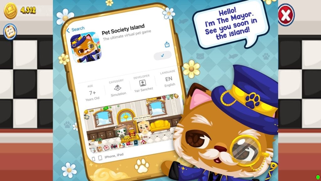 Pet Society Island — новая игра о виртуальных питомцах на Android