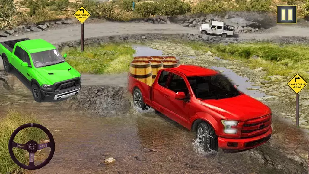 Pickup Truck Game: 4x4 Offroad 스크린샷 2