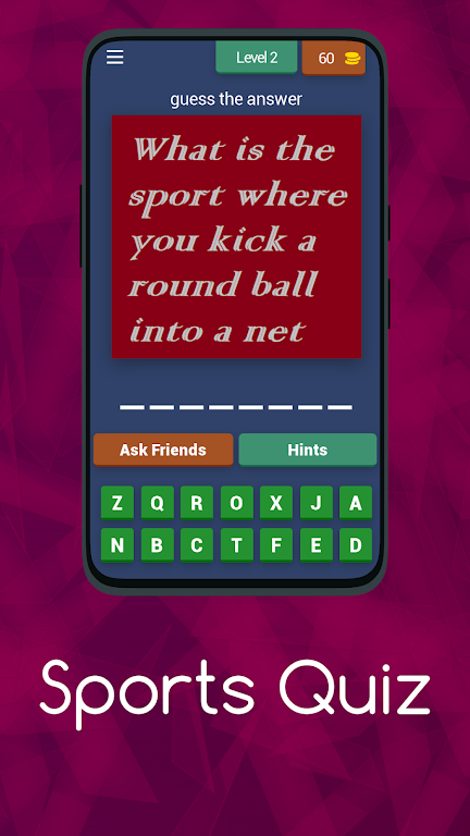 Sports Quiz Captura de tela 2