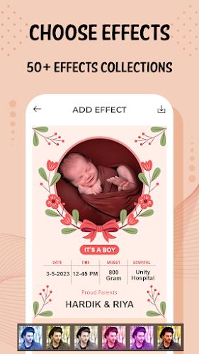 NewBorn Baby Photo Frame Скриншот 3