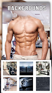 Man Abs Editor: Men Six pack, Скриншот 4