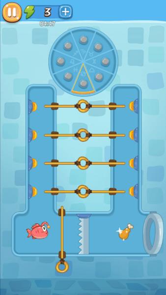 Save The Fish Puzzle Game スクリーンショット 1