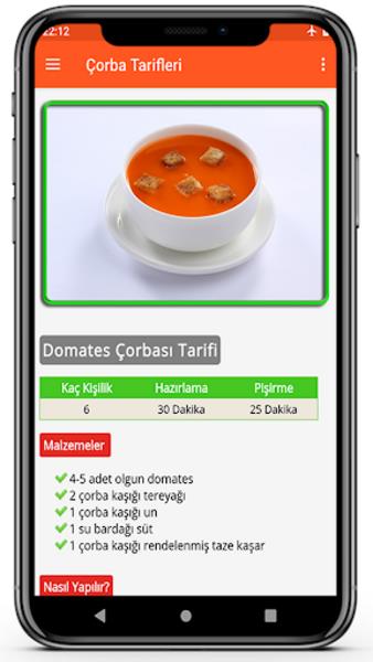 Çorba Tarifleri應用截圖第4張