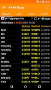 Hong Kong FX Rates スクリーンショット 1