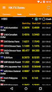 Hong Kong FX Rates Captura de tela 2