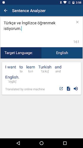 Turkish English Dictionary İng应用截图第3张