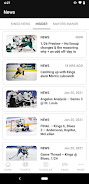 LA Kings Mobile App Screenshot 2