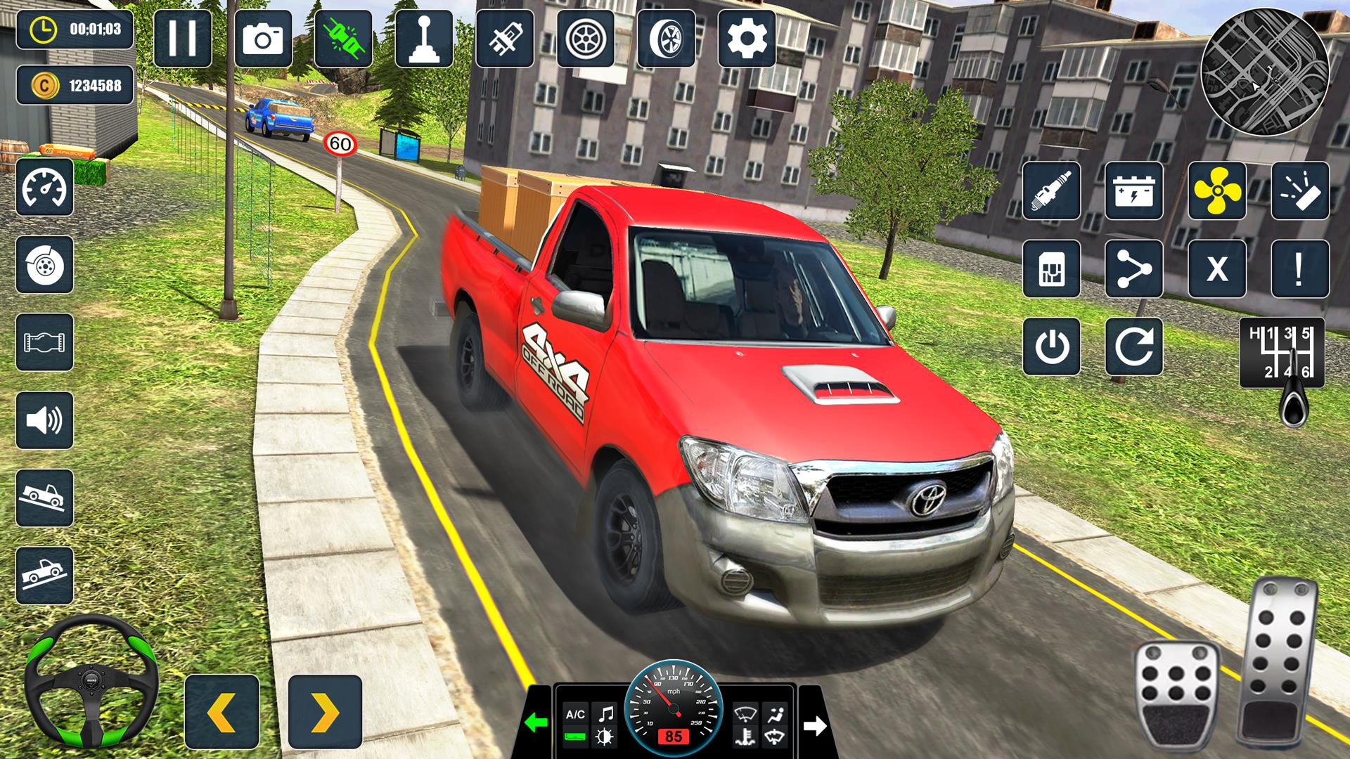 Offroad Pickup Truck Cargo Sim スクリーンショット 3