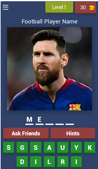 Football Player Quiz スクリーンショット 1