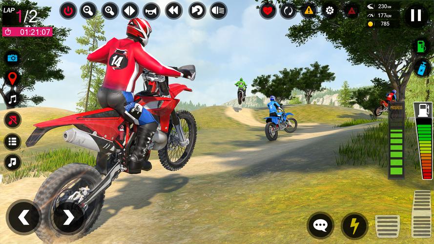 Dirt Bike Stunt - Bike Racing スクリーンショット 2
