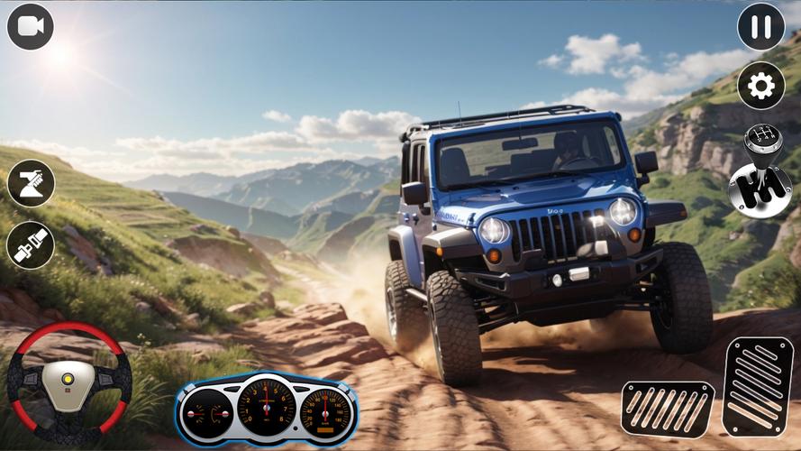 Offroad 4x4 Jeep Driving Games Screenshot 2
