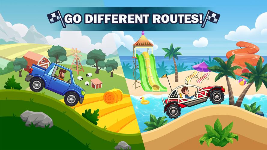 Racing Hills! Offroad Car Game Capture d'écran 4