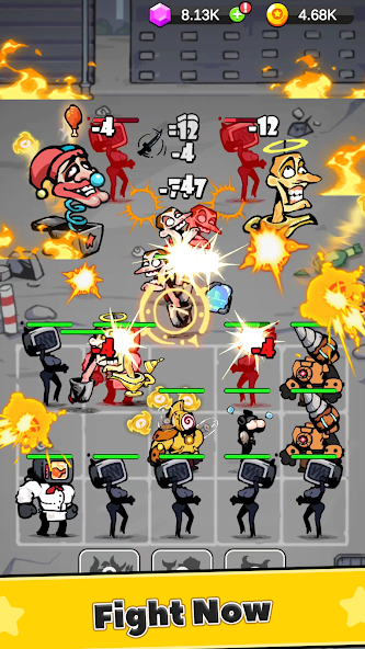Battle Warriors: Strategy Game Mod 스크린샷 4