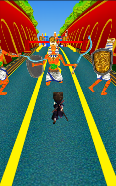 Run Subway Ninja Mod Captura de pantalla 3