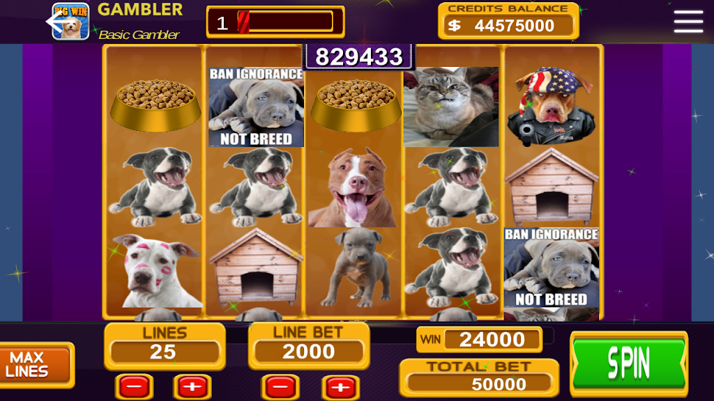 Dogs Slots Captura de tela 3