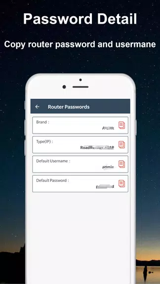 Default WiFi Router Passwords スクリーンショット 4