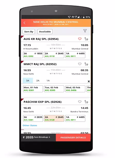 IRCTC Rail Connect應用截圖第4張