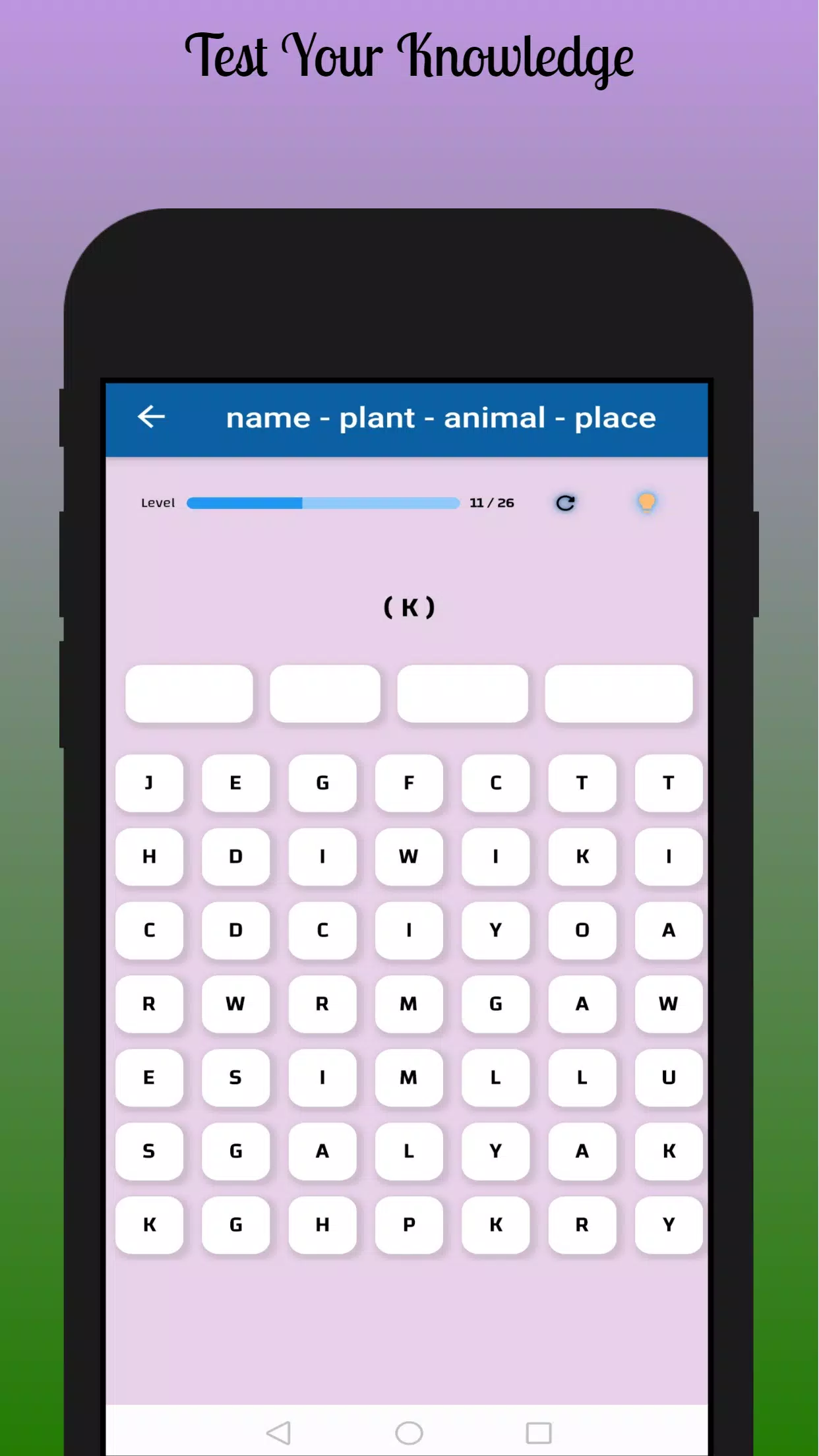 Name Plant Animal : Crossword スクリーンショット 2