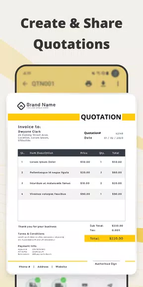 GimBooks: Invoice, Billing App Screenshot 3