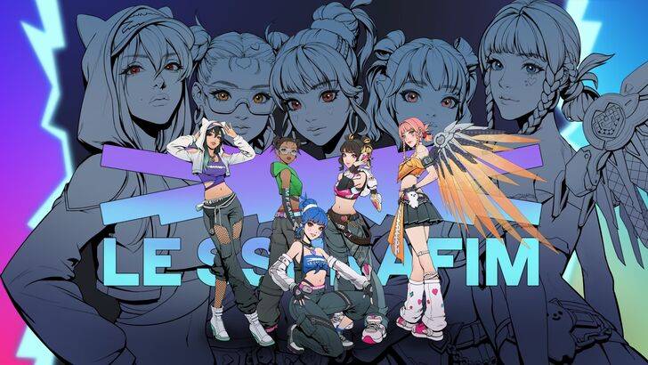 Colaboração de Overwatch 2 & LE SSERAFIM Novamente com Novas Skins, Emotes e Desafios