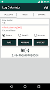 Log Calculator स्क्रीनशॉट 3