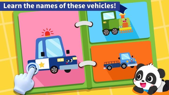 Baby Panda’s Book of Vehicles स्क्रीनशॉट 2