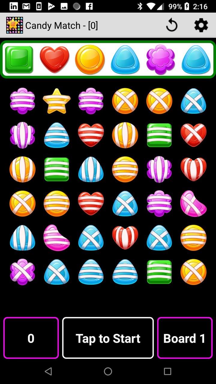 Candy Match Bingo Screenshot 1