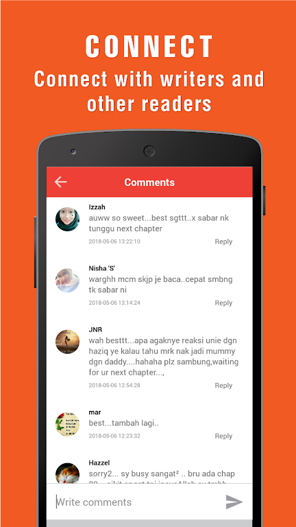 NovelPlus - Read.Write.Connect Screenshot 3
