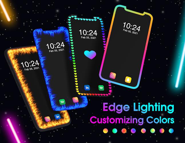 Edge Lighting - Edge Screen 스크린샷 1