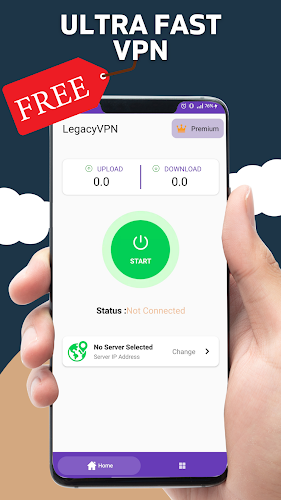 Legacy VPN - Secure VPN Proxy Capture d'écran 1