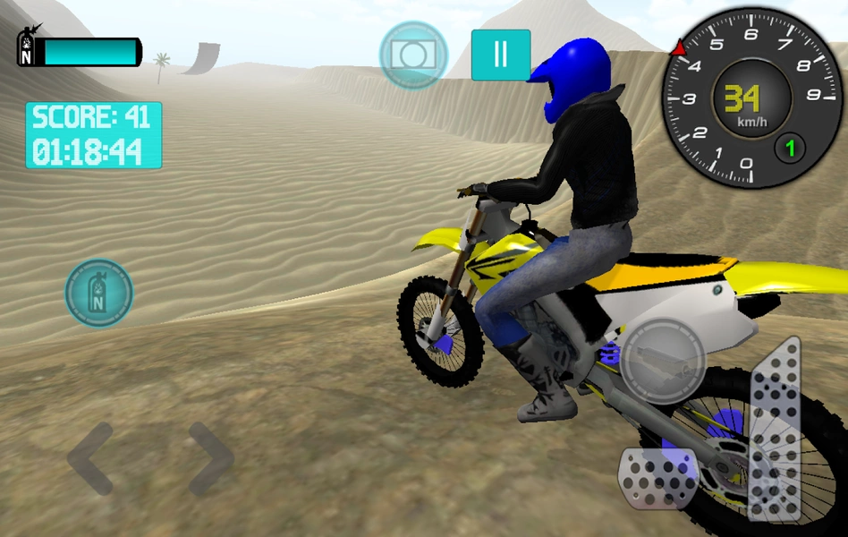 Bike Offroad Simulator Captura de pantalla 3