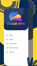 Gozal VPN Captura de tela 3