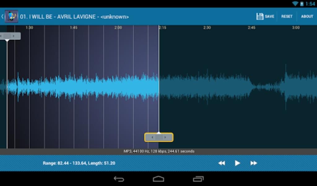 MP3 Ringtone Maker Captura de tela 1