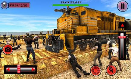 US Army Train Zombie Shooting 스크린샷 1