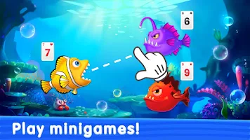 Solitaire TriPeaks: Aquarium Screenshot 2