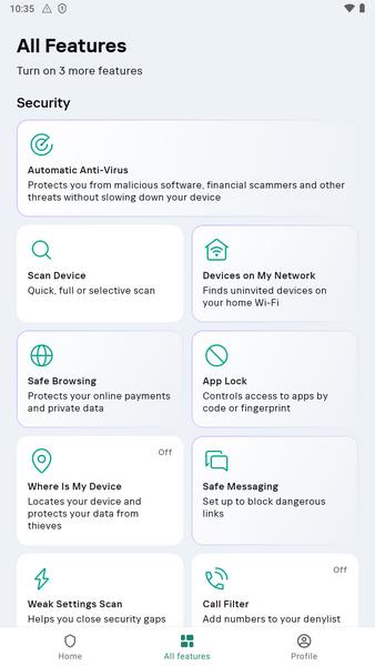 VPN & Antivirus by Kaspersky Screenshot 4