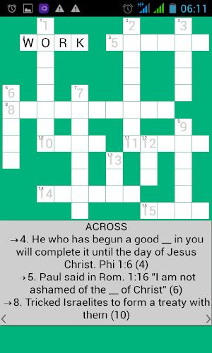 Bible Crossword Captura de tela 3