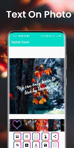 Stylish Fonts Captura de pantalla 4